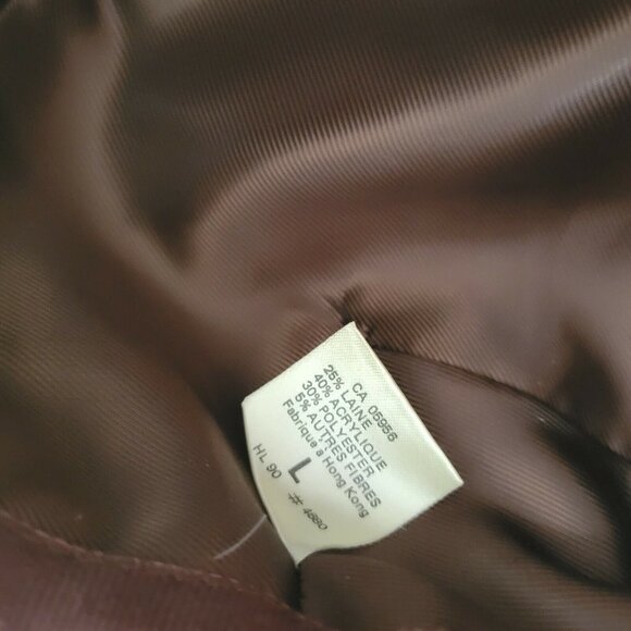 Vintage TOTES  Men's Hat Wool Blend Gatsby Cabbie Newsboy Cap Size Large Plaid - Picture 3 of 5